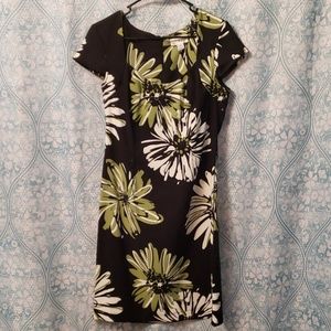 Beautiful green and black dress